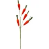 Floral^Liberty Floral Orange And Green Carrot Spray