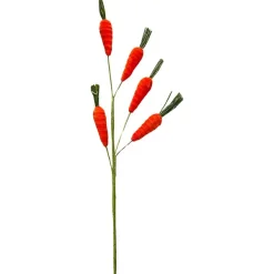 Floral^Liberty Floral Orange And Green Carrot Spray