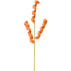Spring^Liberty Floral Orange Curly Spray