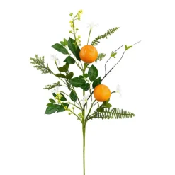 Floral Decor^Liberty Floral Orange Spray
