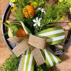 Floral Decor^Liberty Floral Orange Spray