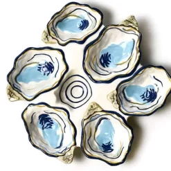 Spring^Coton Colors Oyster Half Dozen Platter