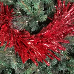 Wall Decor^Deck The Halls Y'all Party Garland, Red