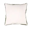 Pillows^Evergreen Pastel Posies Hooked Throw Pillow