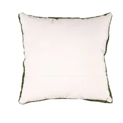 Pillows^Evergreen Pastel Posies Hooked Throw Pillow