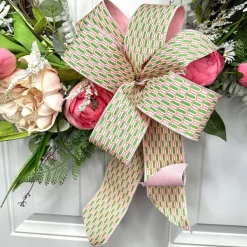 Spring^Farrisilk Pastel Waves Ribbon, 2.5