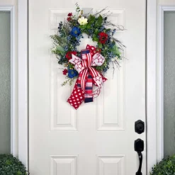 Patriotic^* Patriotic Blueberry Wreath