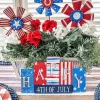 Pot Stakes^The Round Top Collection Patriotic Happy Sign