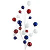 Sprays^Liberty Floral Patriotic Ornament Spray