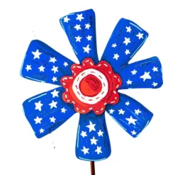 Wall Decor^The Round Top Collection Patriotic Ribbon Flowers