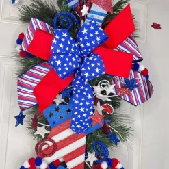 Patriotic^* Patriotic Star Teardrop, Long