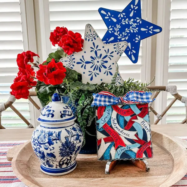 Spring^The Round Top Collection Patriotic Talavera Star