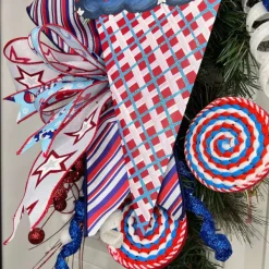Door Decor^* Patriotic Treat Teardrop