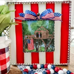 Wall Decor^The Round Top Collection Patriotic Treehouse Mini Gallery Art