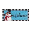 Rugs & Mats^Evergreen Patterned Snowman Sassafrass Switch Mat