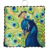 Table Decor^The Round Top Collection Peacock Beauty Mini Gallery Art