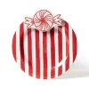 Table Decor^Coton Colors Peppermint Embellishment Plate By Happy Everything!