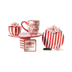 Kitchen & Dining^Happy Everything Peppermint Embellishment Bowl By !