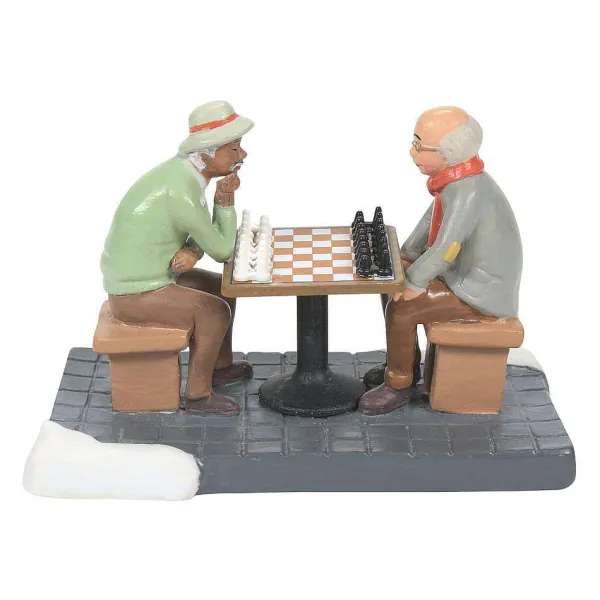 Table Decor^Department 56 Perhaps The Queen's Gambit?, Dept. 56 Village