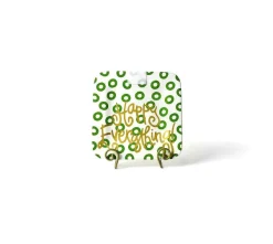 Kitchen & Dining^Happy Everything Peridot Mini Square Platter By !