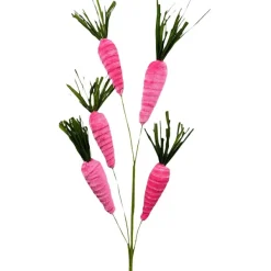 Floral^Liberty Floral Pink And Green Carrot Spray