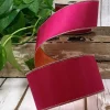 Spring Ribbon^D. Stevens Pink And Orange Double Sided Taffeta Ribbon, 2.5" X 10Yd