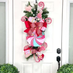 Sprays^Liberty Floral Pink And White Mitten Spray