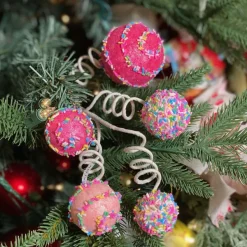 Floral^Liberty Floral Pink Cake Pop Sprinkle Pick