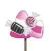 Table Decor^The Round Top Collection Pink Candy Corn Finial