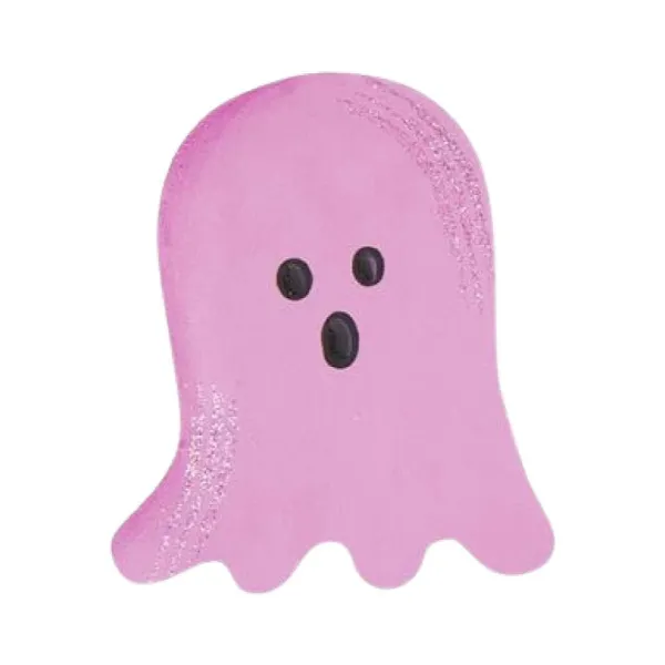 Wall Decor^The Round Top Collection Pink Ghost, Pink Candy Corn And White Ghost Magnet