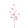 Sprays^Liberty Floral Pink Gingham Heart Spray
