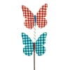 Spring Focal Points^The Round Top Collection Plaid Double Butterfly