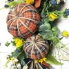 Home Accents^Liberty Floral Plaid Fabric Pumpkin-Large