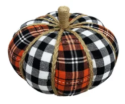 Home Accents^Liberty Floral Plaid Fabric Pumpkin-Large