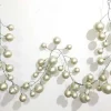 Winter^Farrisilk Platinum Ball Garland, 10'