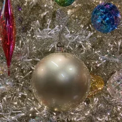 Ball Ornaments^Farrisilk Platinum Candy Apple Ball Ornament, 4