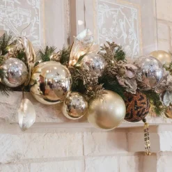 Ball Ornaments^Farrisilk Platinum Candy Apple Ball Ornament, 6