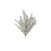 Floral Decor^Regency Platinum Sequin Artemesia Bush, 24"
