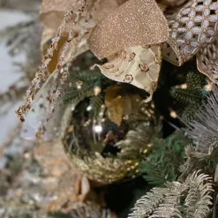 Ball Ornaments^Farrisilk Platinum Shiny Ball Ornament, 4"