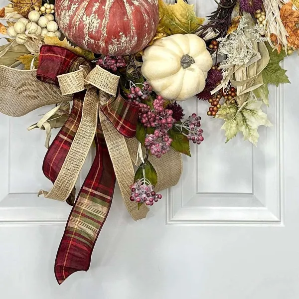 Floral Decor^Liberty Floral Plum Berry Spray X 3