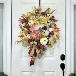Floral Decor^Liberty Floral Plum Berry Spray X 3