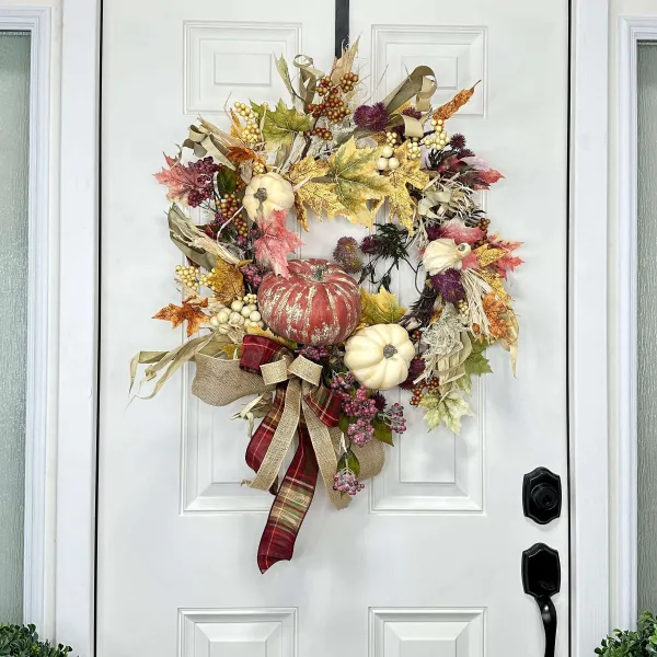 Floral Decor^Liberty Floral Plum Berry Spray X 3