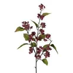 Sprays^Liberty Floral Plum Berry Spray X 3