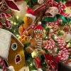Home Accents^Liberty Floral Plush Gingerbread