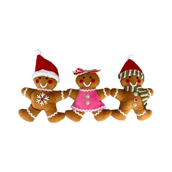Table Decor^Liberty Floral Plush Gingerbread