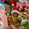 Focal Points^Liberty Floral Plush Gingerbread