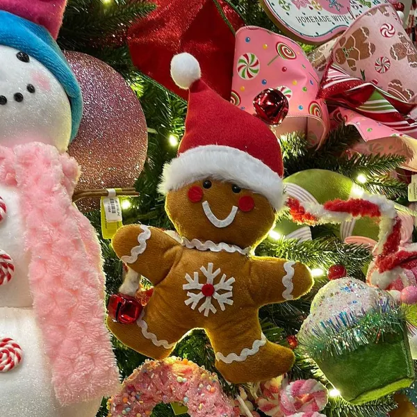 Figurines^Liberty Floral Plush Gingerbread
