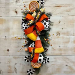 Hanging Decor^Liberty Floral Plush Hanging Candy Corn