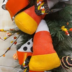 Hanging Decor^Liberty Floral Plush Hanging Candy Corn
