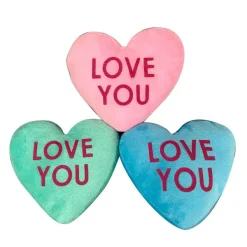 Pillows^Liberty Floral Plush Love You Heart